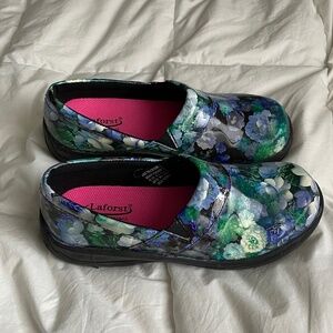 Laforst Rachel 7003 Womens Leather Nonslip Server Slip On Clog